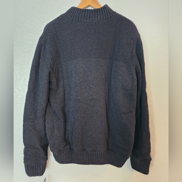 XRAY Jeans Color Blocked Full Zip High Neck Sweater Jacket - Picture 9 of 11